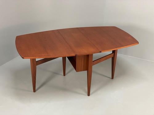Vintage teak dropleaf table - vintage,
