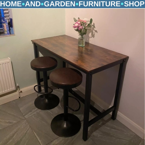 Tall industrial bar table - tall,