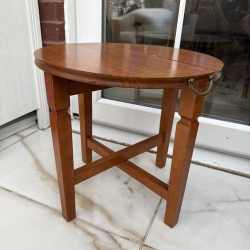 Vintage foldable table wooden - foldable,