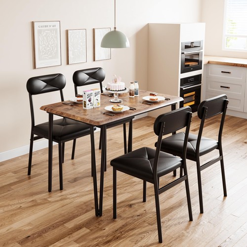 Piece dining table set - for, 4
