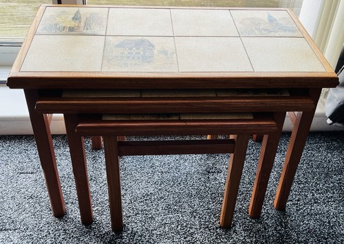 Mid century nest tables - nest, of