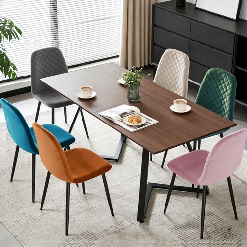 Dining table and chairs - table,