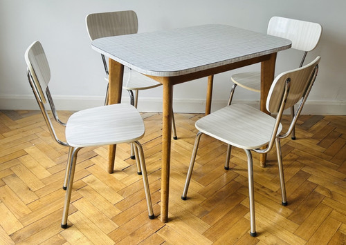 Vintage retro kitchen table - vintage,