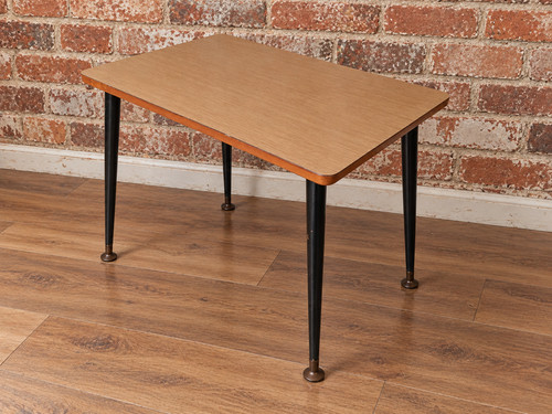 Vintage side table mid - side,