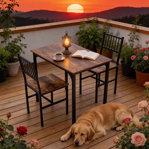Dining table and chairs - dining, set