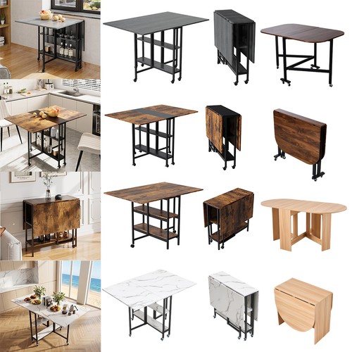 Rustic drop leaf dining - leaf, table