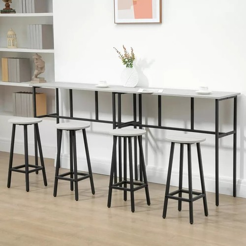 Piece industrial bar - piece, table