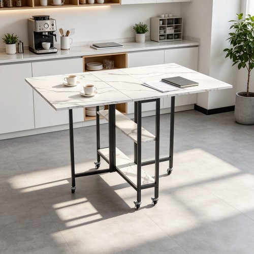 Folding dining table drop - dining,