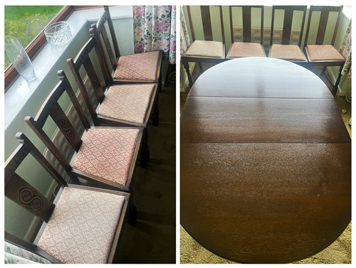Vintage solid wood - vintage, double