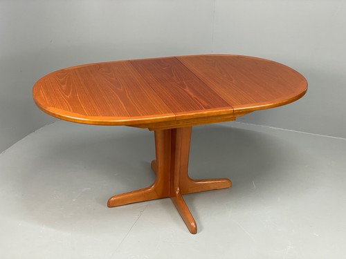Plan dining table oval - g,